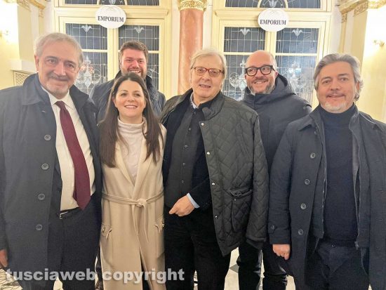 Il centrodestra viterbese accoglie il suo candidato Francesco Rocca