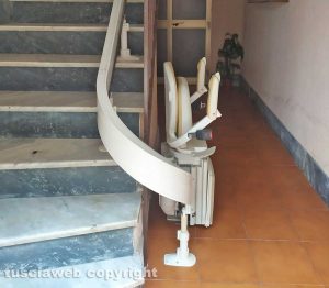 Il montascale di Maria Bianchetti