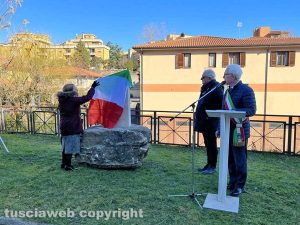 Vetralla - Inaugurazione stele martire Luciano Lupattelli