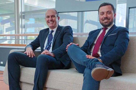 Sergio Caci e Giovanni Corona