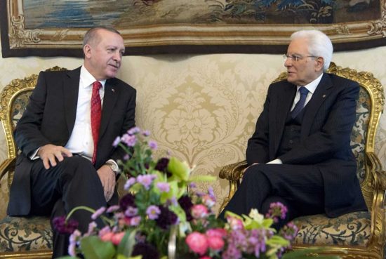 Erdogan e Mattarella