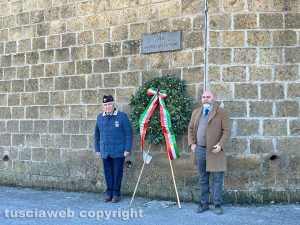 Vetralla - Inaugurazione stele martire Luciano Lupattelli