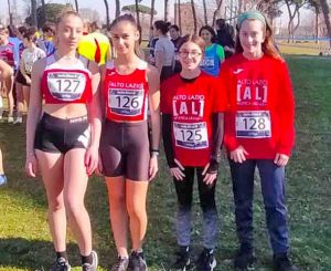L’Atletica Alto Lazio al campionato regionale della corsa campestre
