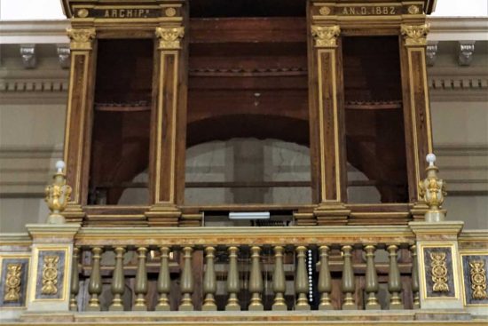 Il grande organo del Duomo di Tarquinia