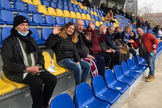 Sport - Calcio - Gli ospiti di Villa Rosa al Rocchi per tifare Viterbese
