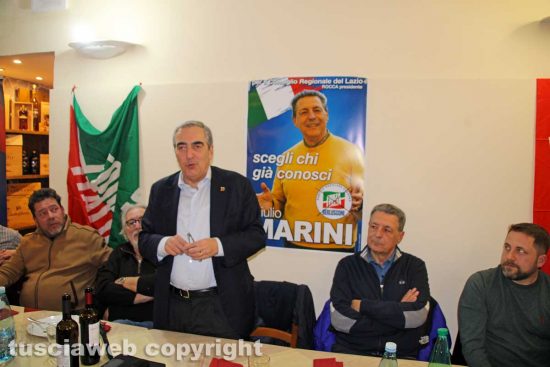 Maurizio Gasparri e Giulio Marini