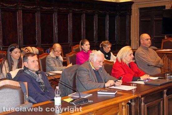 Viterbo - Comune - La maggioranza in commissione con la sindaca Frontini