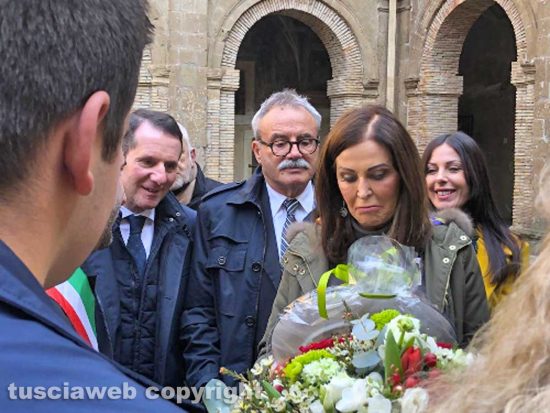Daniela Santanchè a Civita Castellana
