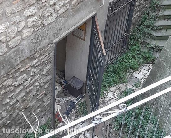 Viterbo - I bagni pubblici a piazza della Rocca