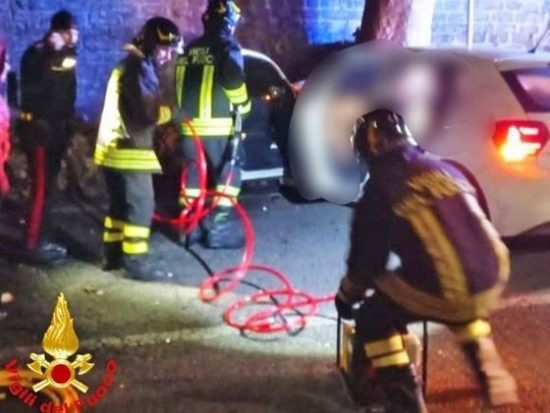 Fiano Romano - L'incidente sulla via Tiberina