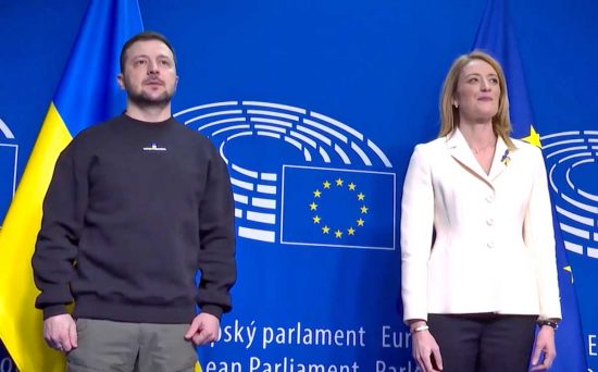 Bruxelles - Zelensky al vertice Ue