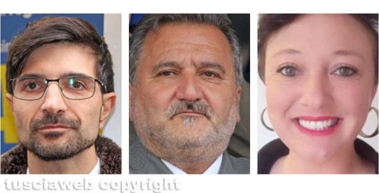 Daniele Sabatini, Enrico Panunzi e Valentina Paterna