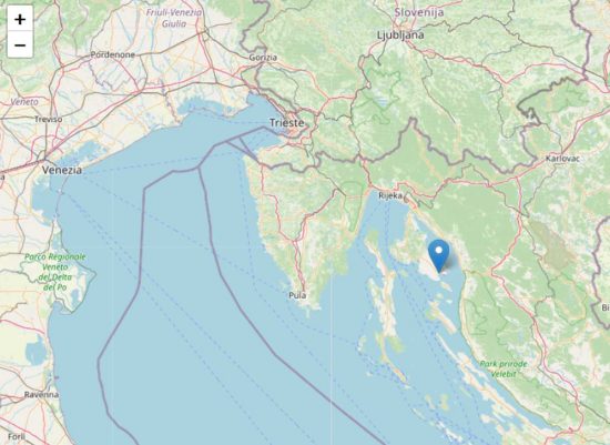 Scossa di magnitudo 5 in Croazia