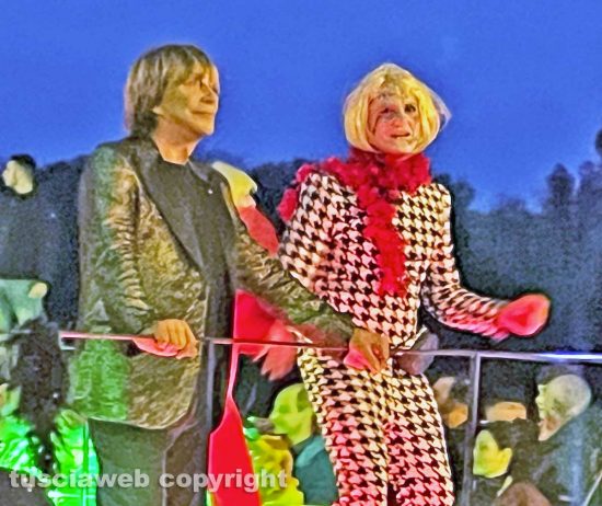 Enzo Paolo Turchi al Carnevale di Ronciglione