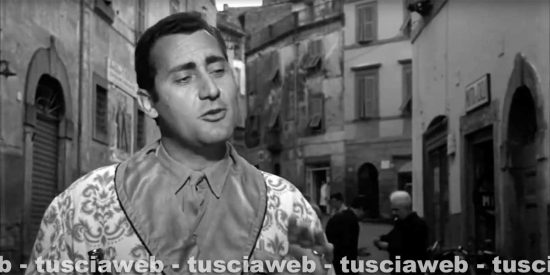 Viterbo - Via San Lorenzo al tempo di Alberto Sordi