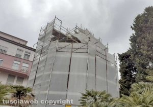 Viterbo - Lo stato del tempietto della Peste