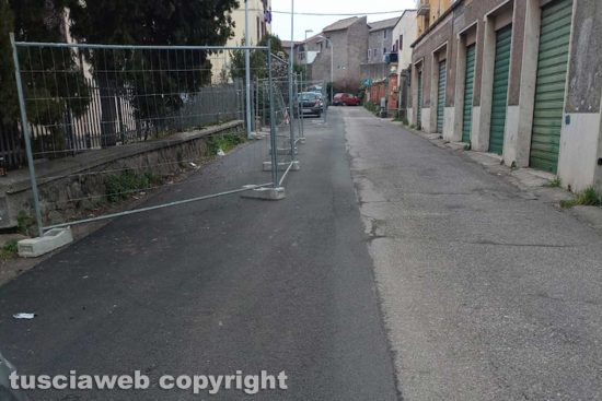 I lavori al manto stradale