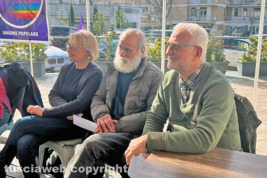 Viterbo - La conferenza stampa di Rosa Rinaldi