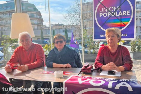 Viterbo - La conferenza stampa di Rosa Rinaldi