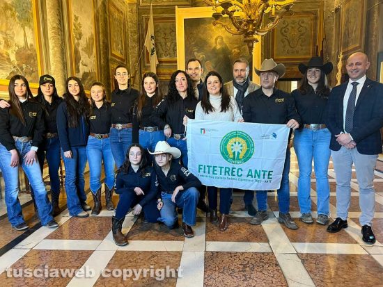 Premiate le atlete del centro ippico viterbese