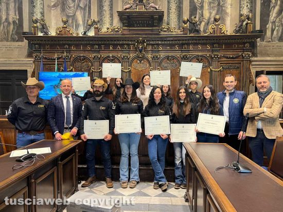 Premiate le atlete del centro ippico viterbese