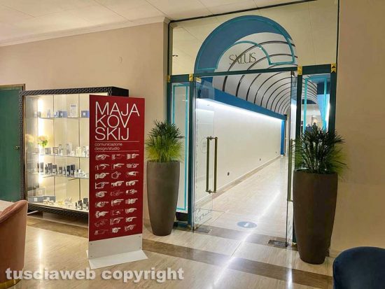 Viterbo - La sede della Majakovskij comunicazione