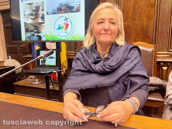 Viterbo - Alessandra Croci alla riunione tra i gruppi di lavoro sulla via Francigena