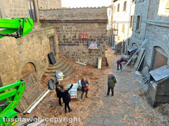 Viterbo - Il set di "The Decameron" a San Pellegrino