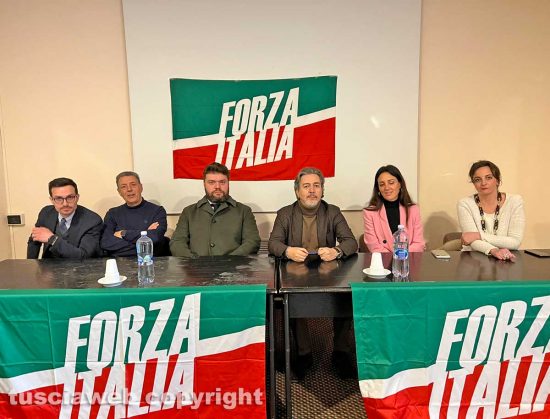 Viterbo - Claudio Parroccini, Giulio Marini, Alessandro Romoli, Francesco Battistoni, Fabiana Salviani e Federica Friggi