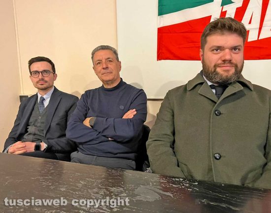 Claudio Parroccini, Giulio Marini e Alessandro Romoli