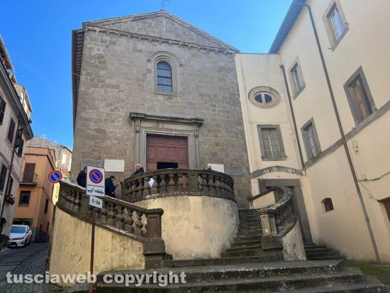 Viterbo - I funerali di Clara Spanata 