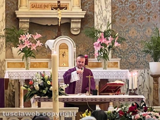 Viterbo - I funerali di Clara Spanata 