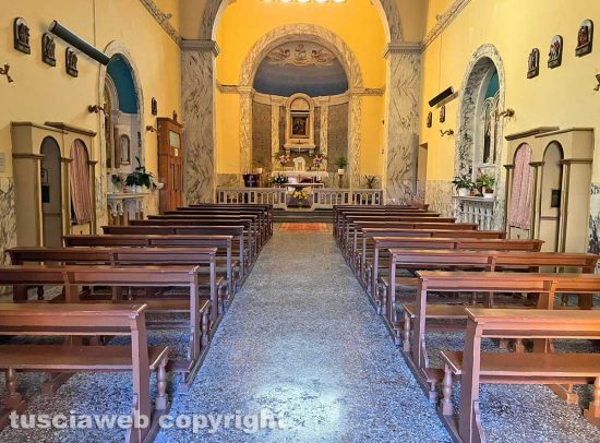 Viterbo - La chiesa della Crocetta