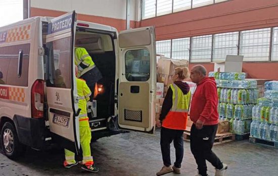 Montalto di Castro - Raccolta cibo popolazioni terremotate di Turchia e Siria
