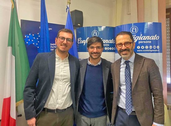 Michael Del Moro, Daniele Sabatini e Andrea De Simone