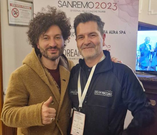 Nazzaremo Bartolaccini e i vip di Sanremo