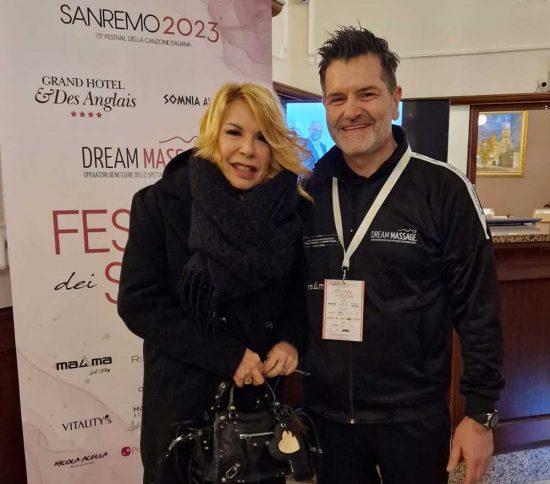 Nazzaremo Bartolaccini e i vip di Sanremo