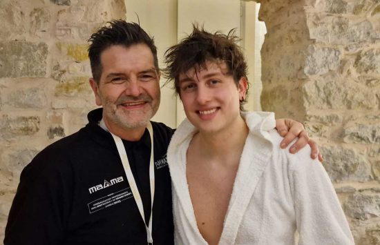 Nazzaremo Bartolaccini e i vip di Sanremo