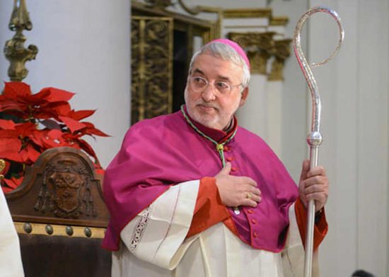 Il vescovo di Civita Castellana Marco Salvi