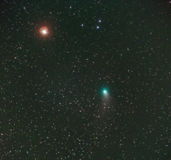 La cometa Neanderthal e la stella Aldebaran!