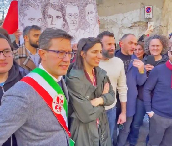 Nardella e Schlein al corteo di Firenze 