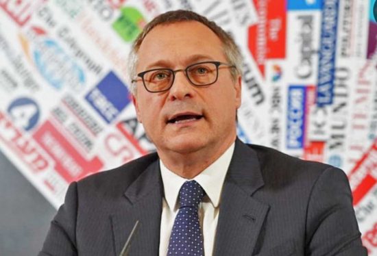 Il presidente di confindustria Carlo Bonomi