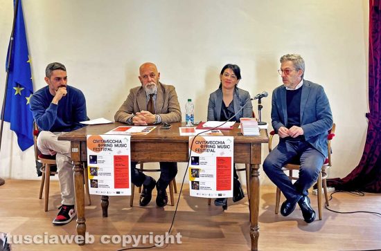 Civitavecchia - La conferenza stampa sullo Spring music festival 