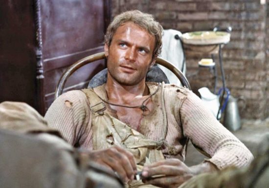 Terence Hill in "Trinità"