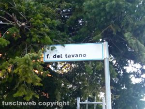 Bagnaia - Via del Tavano