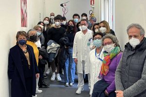 Montefiascone - L'inaugurazione dell'esposizione permanente "Lo sguardo giovane sulla prevenzione"