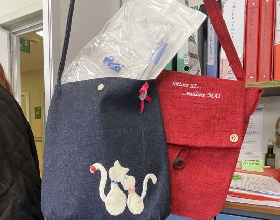 60 bag porta drenaggio donate da Aman