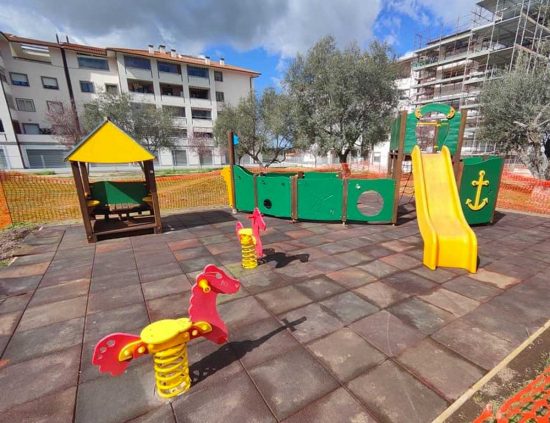 Il parco giochi a Santa Barbara