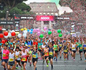 La maratona di Roma edizione 2023 