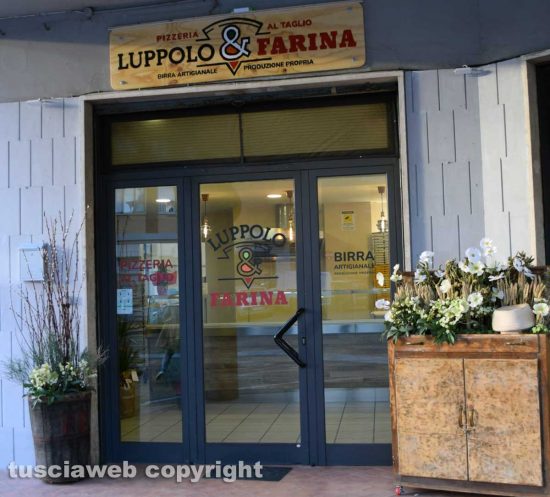 Viterbo - La pizzeria "Luppolo & Farina"